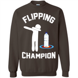 Water Bottle Flipping Tshirt Dabbing Flipping Champion - Sweatshirt