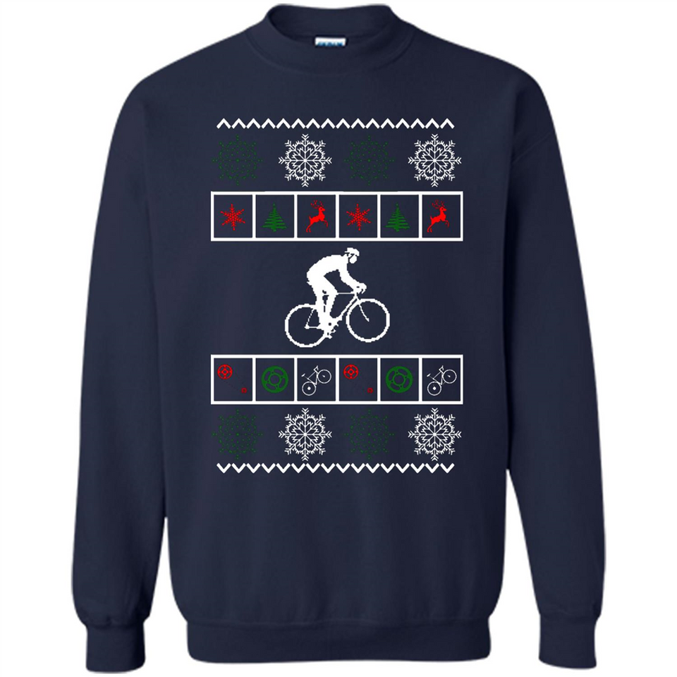 Christmas Ugly Sweater Best Cycling Ugly Christmas Sweater - Sweatshirt