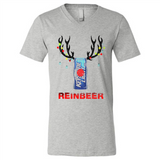 Keystone Light reinbeer Christmas - Canvas Unisex V-Neck