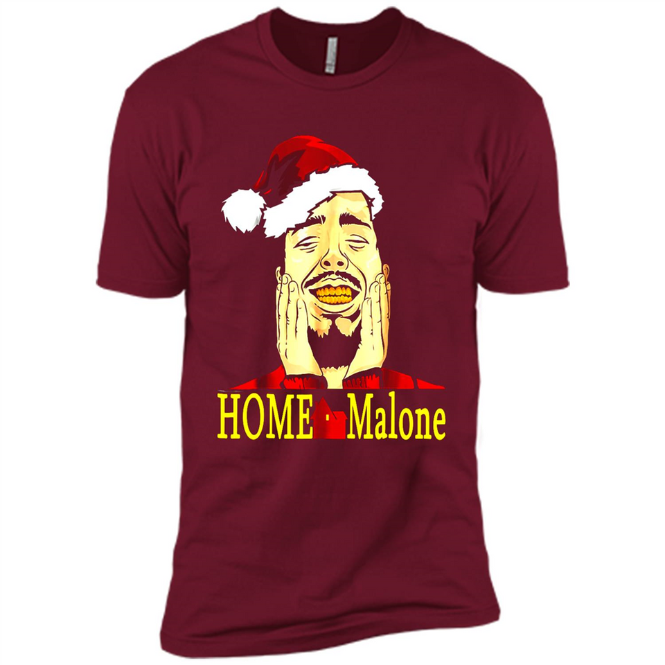 Home Malone Shirt Post Malone Christmas Sweatshirt - Premium Short Sleeve T-Shirt