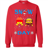Snow Day Shirt For Cleveland Indians Vs Minion Fans pingpong