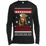 Jack sparrow Merry Drunk I'm Christmas - Canvas Long Sleeve T-Shirt