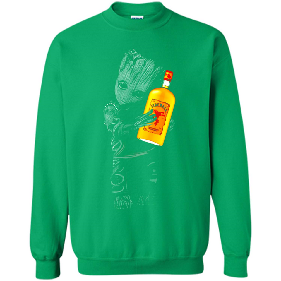 Groot hug Fireball Cinnamon Whisky PING PONG