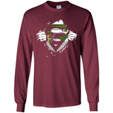 Utah Jazz And Superman Fans - Long Sleeve T-Shirt