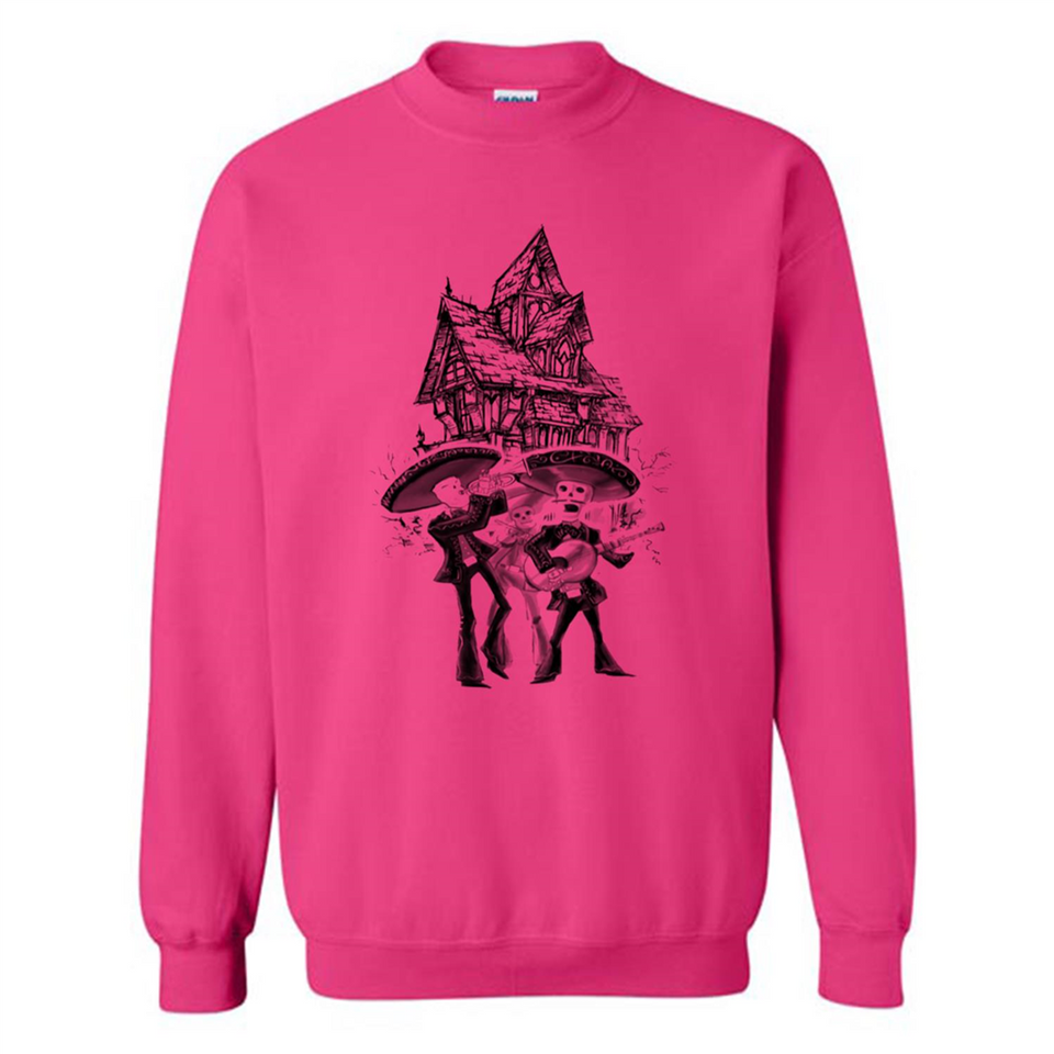 Mariachi Skeleton Shirt Dia De Los Muertos Tequila - Sweatshirt