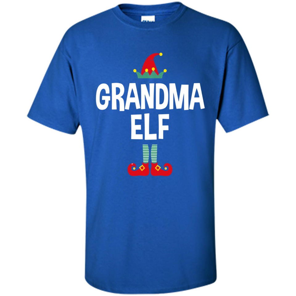 Grandma Elf Shirt -Family Matching Christmas Pajamas - Shirt