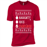 Naughty Nice Fabulous - Premium Short Sleeve T-Shirt