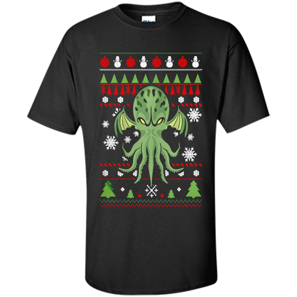 Octopus Ugly Sweater Christmas - Shirt