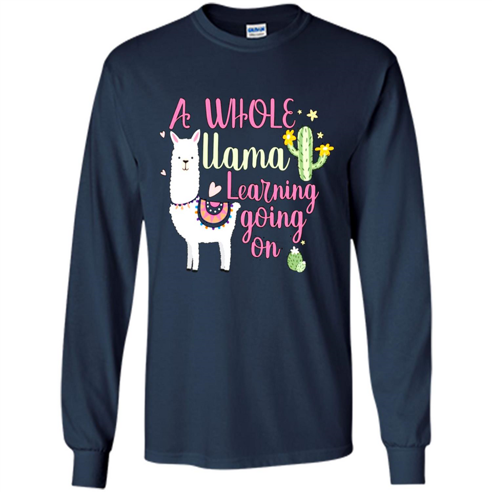A Whole Llama Learning Going on Teachers Students PING PONG