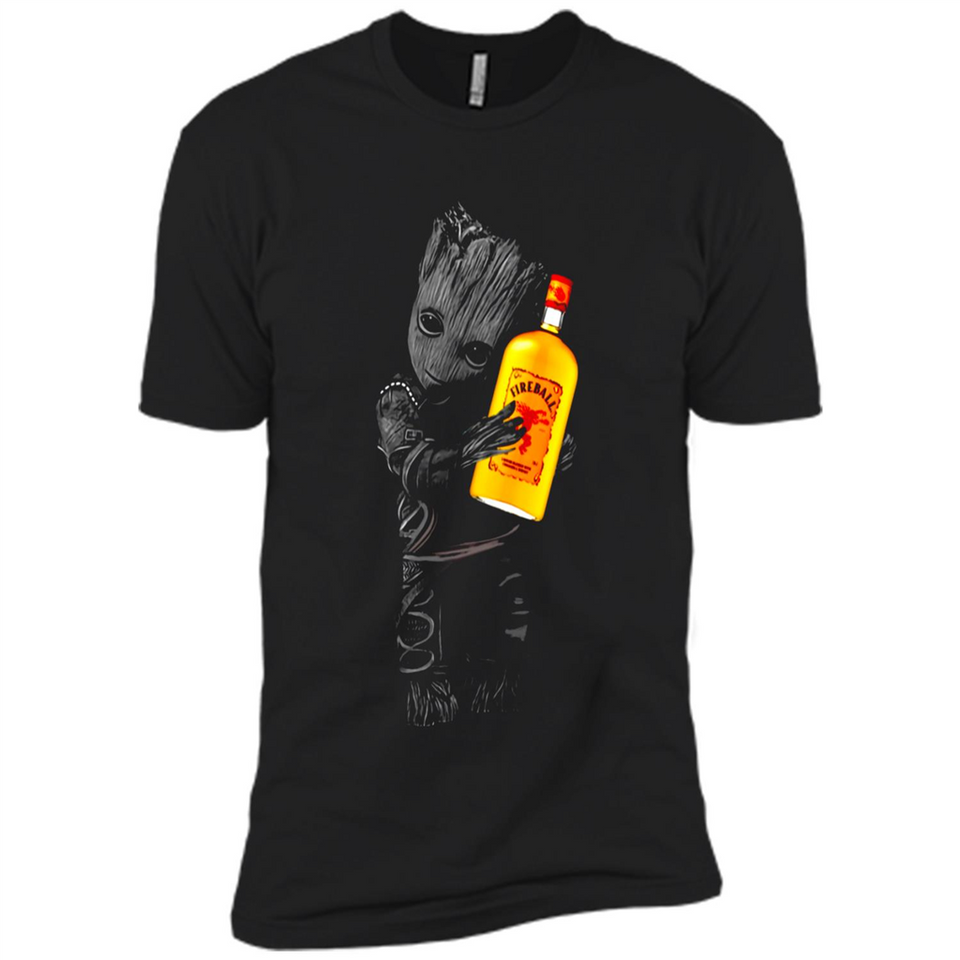 Groot hug Fireball Cinnamon Whisky PING PONG