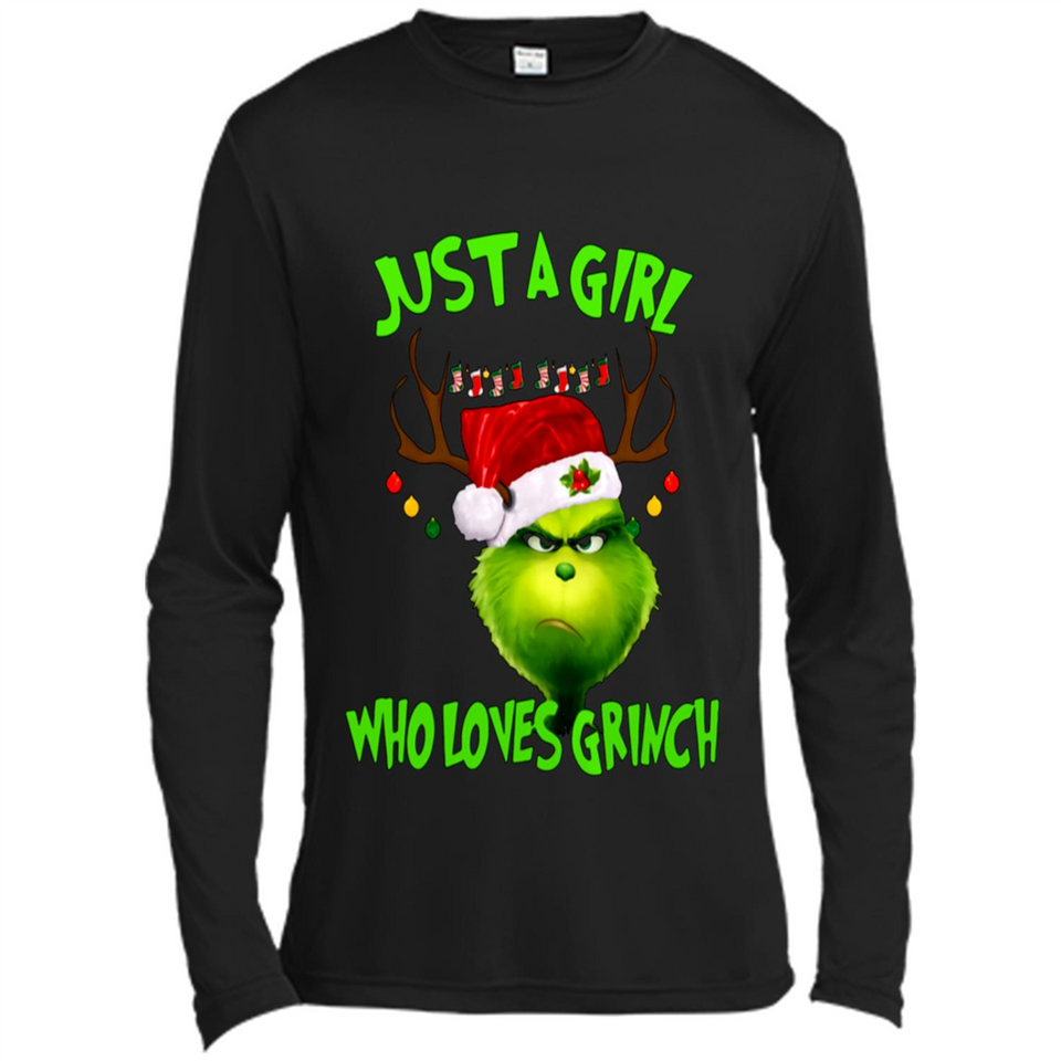 Just a Girl Who Loves Grinch Christmas PING PONG