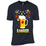 Rainbeer Christmas Reindeer Beer Drinking