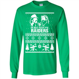 Puro Pinche Raiders Ugly Christmas Sweater - Long Sleeve T-Shirt