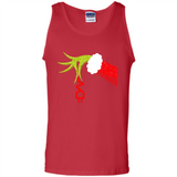 Funny Grinch Hand Holding Electrician Ornament Christmas PING PONG