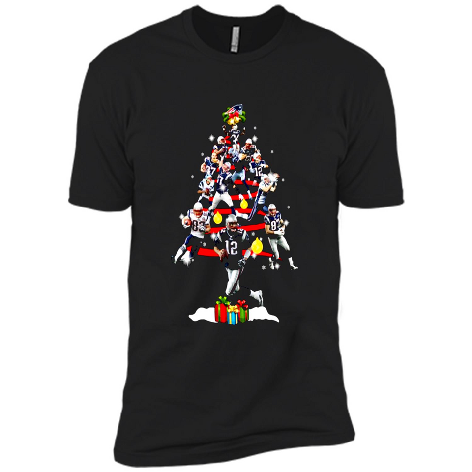 NEW ENGLAND PATRIOTS PLAYERS CHRISTMAS TREE PINGPONG