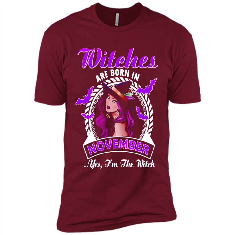 Witches Are Born In November Halloween
