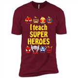 I Teach Super Heroes Funny Marvel - Premium Short Sleeve T-Shirt