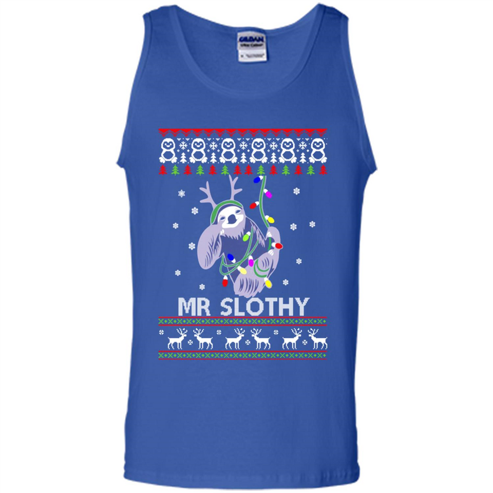 Mr Slothy Christma - Tank Top