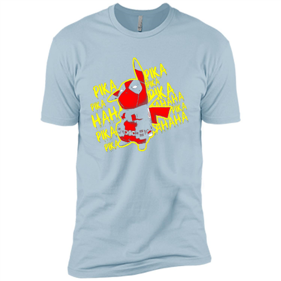 Pikachu Deadpool T-Shirt PINGPONG - Premium Short Sleeve T-Shirt