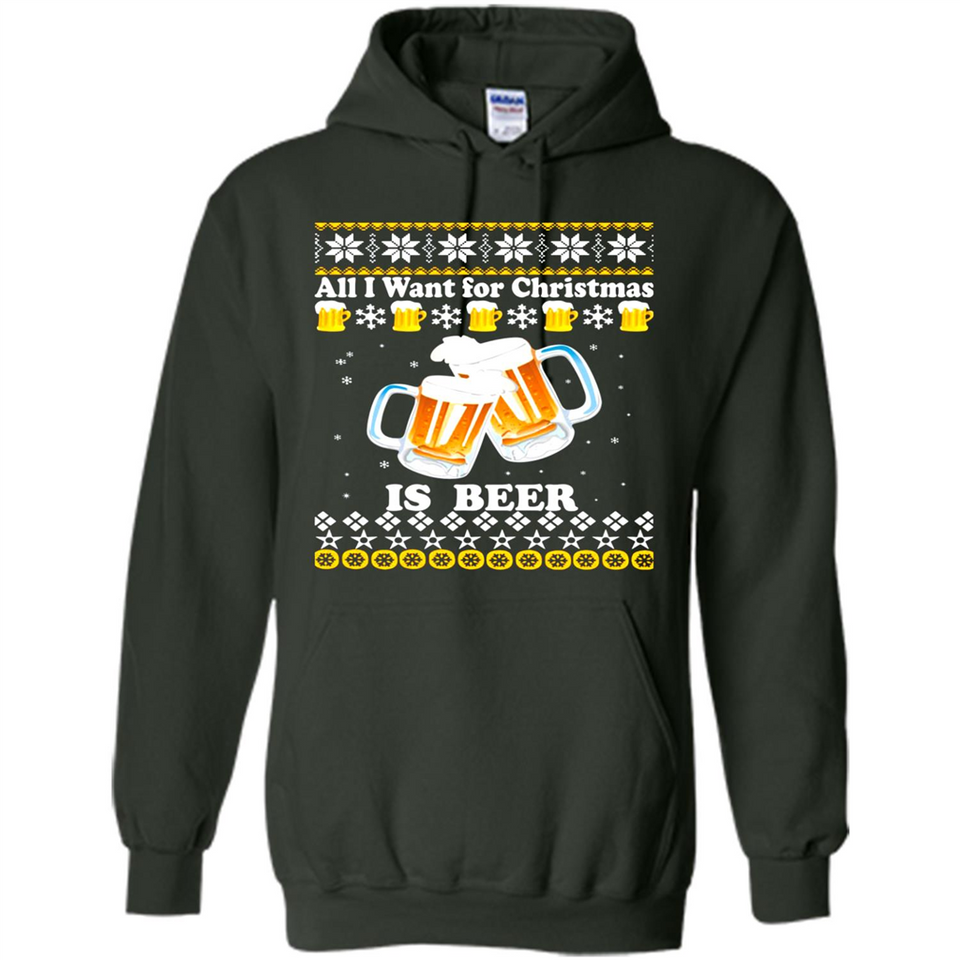 All I want for Christmas is Beer Sweater PINGPONG