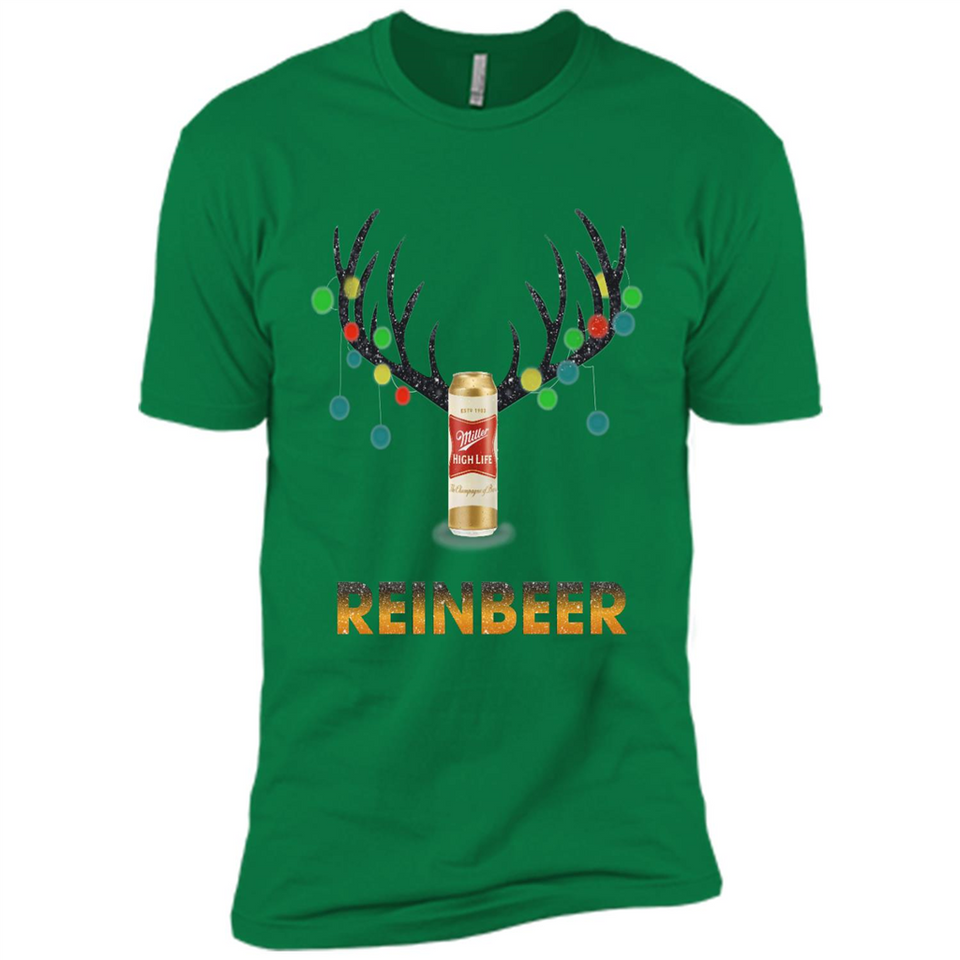 Reinbeer Miller High Life Christmas sweater Canvas USA