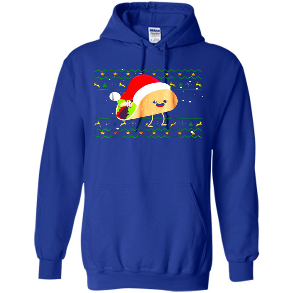 TACO Santa Hat Ugly Christmas shirt Ladies' Boyfriend
