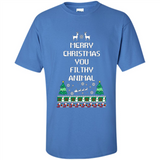 Merry Christmas You Filthy Animal Sweatshirt PINGPONG