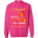 August Girl She Slays She Prays Beautiful Birthday PINGPONG