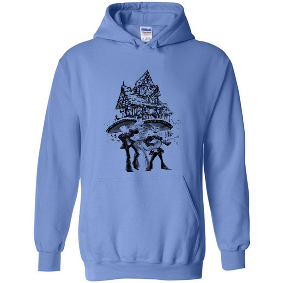 Mariachi Skeleton Shirt Dia De Los Muertos Tequila - Hoodie