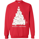 Merry Catmas - Merry Christmas Cat Lover Mug PINGPONG - Sweatshirt