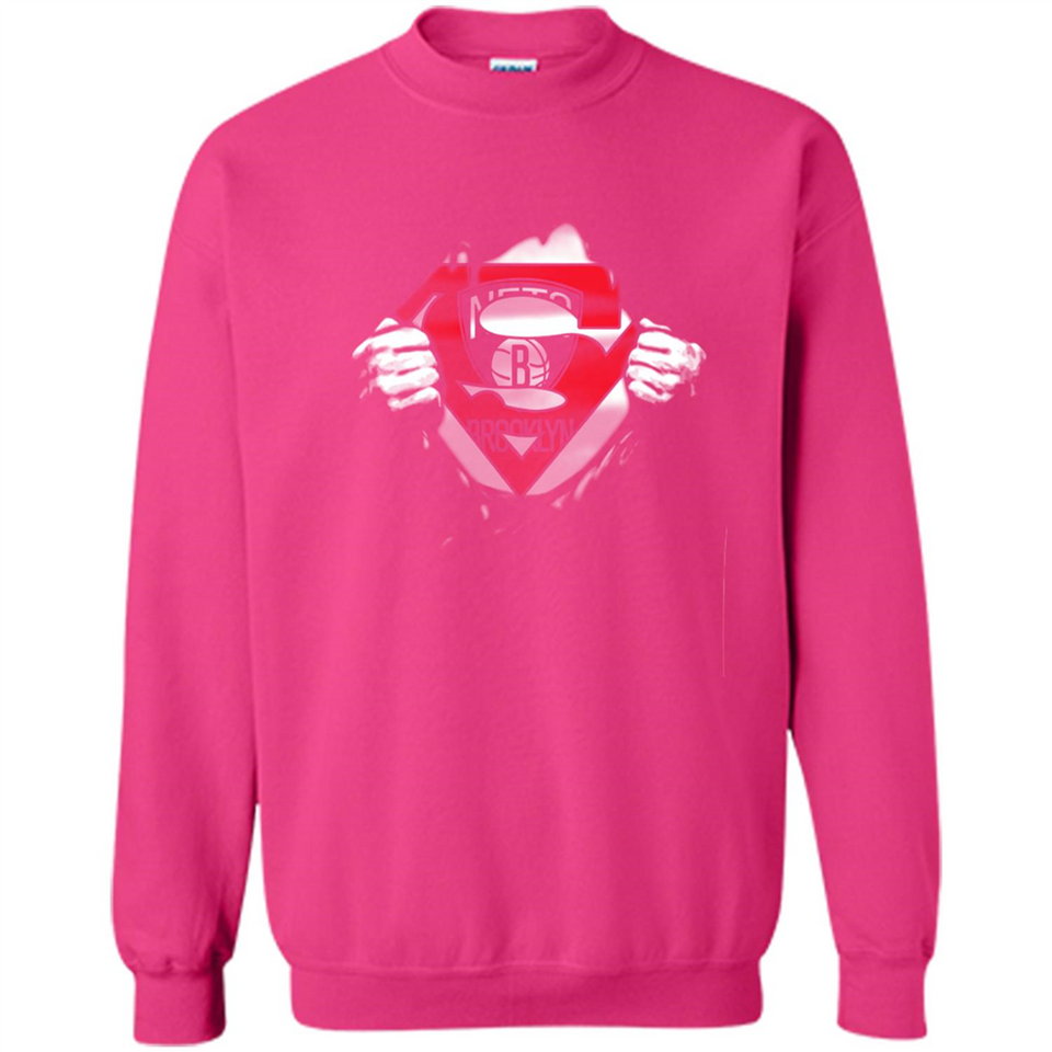 Brooklyn Nets And Superman Fans - Sweatshirt