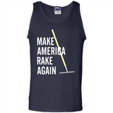 Make America Rake Again California Fires Paradise Youth T-Shirt PINGPONG - Tank Top