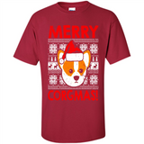Funny Christmas Santa Corgi Dog Merry Corgmas - Shirt