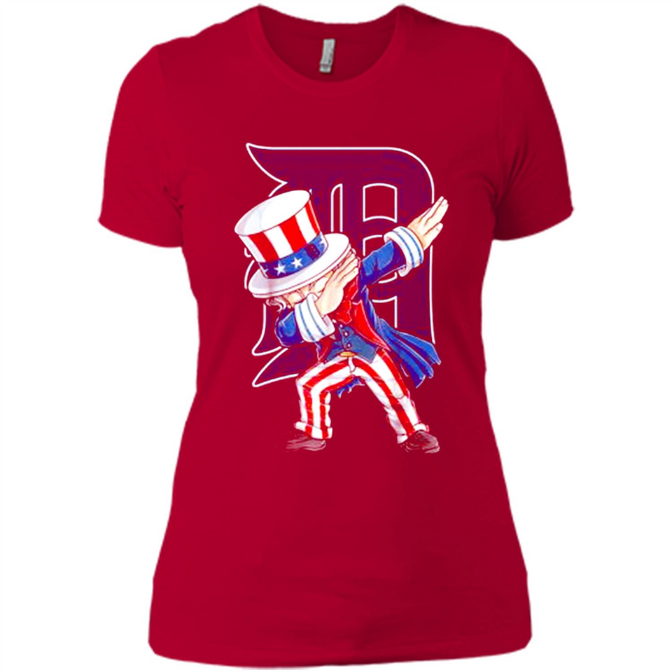 MLB DETROIT TIGERS UNCLE SAM DABBING INDEPENDENCE DAY