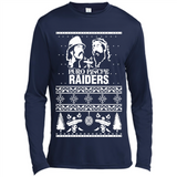 Puro Pinche Raiders Ugly Christmas Sweater - Canvas Long Sleeve T-Shirt