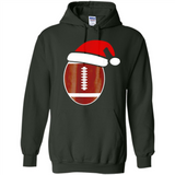 Christmas Football Shirt - Football Santa Hat Christmas