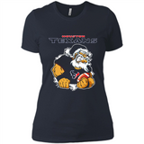 Grumpy Santa Claus Houston Texans Football Team PINGPONG