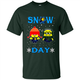 Snow Day Shirt For Indiana Pacers Vs Minion Fans pingpong