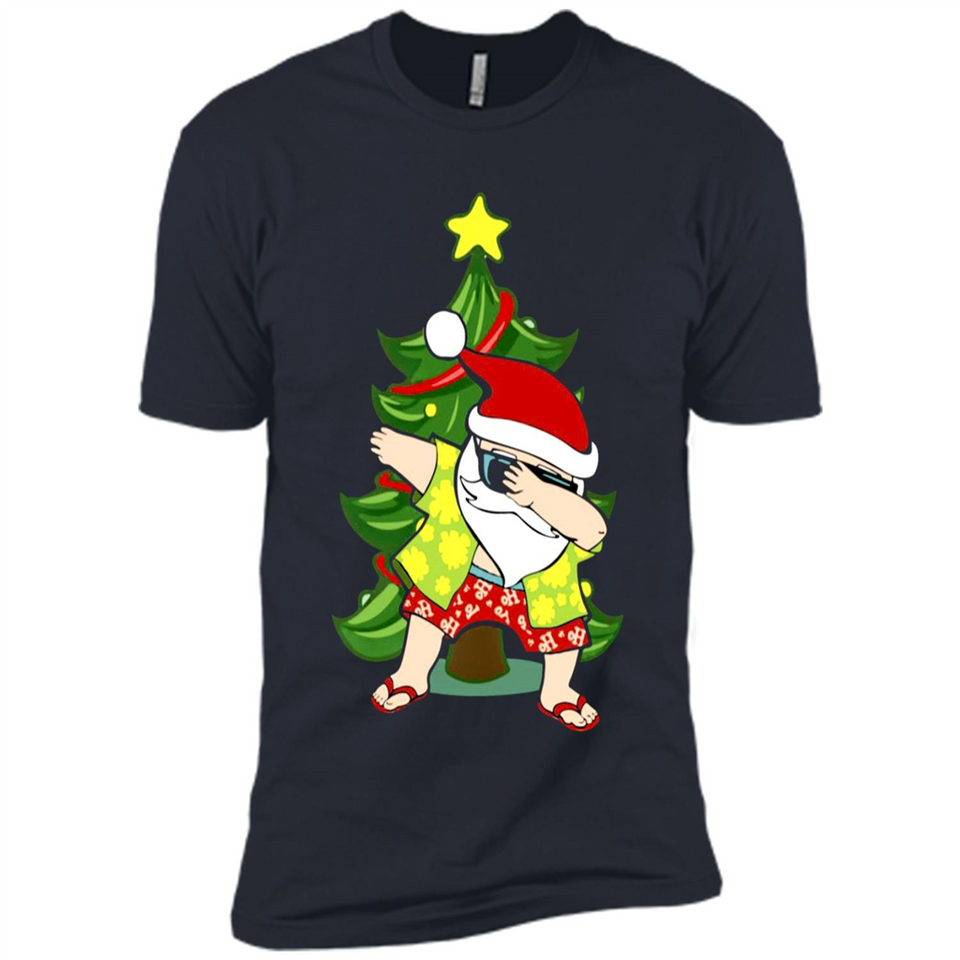 Dabbing Santa Christmas In July - Premium Short Sleeve T-Shirt