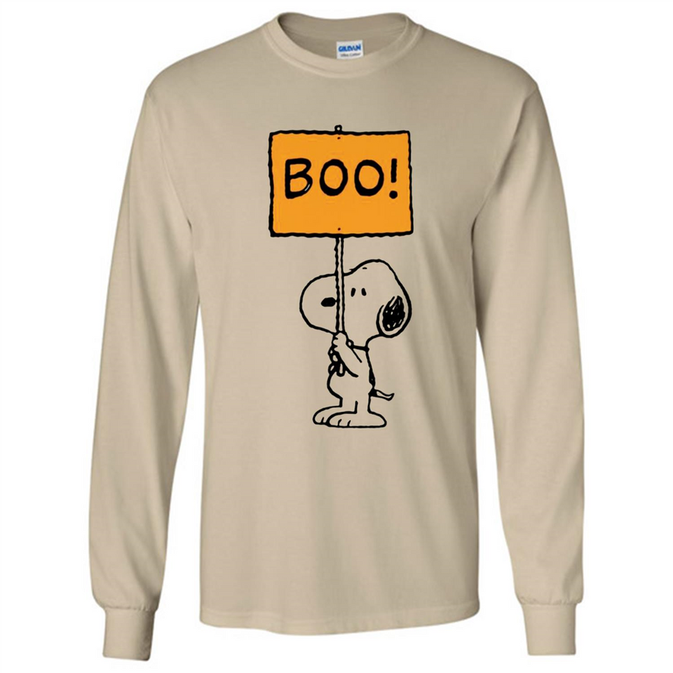 Halloween Snoopy Boo - Long Sleeve T-Shirt