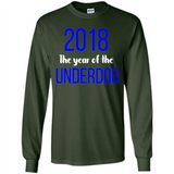 2018 The Year of the underdog tee - Long Sleeve T-Shirt