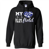 Washington Huskies Football My Heart is on that Field - Hoodie