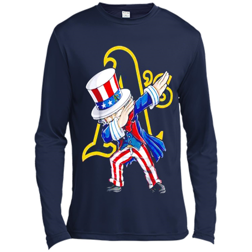 MLB OAKLAND ATHLETICS UNCLE SAM DABBING INDEPENDENCE DAY
