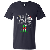 Let's Get Elfed Up Funny Drinking Wine Christmas Elf PINGPONG