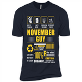 November Guy Multitasking - Premium Short Sleeve T-Shirt