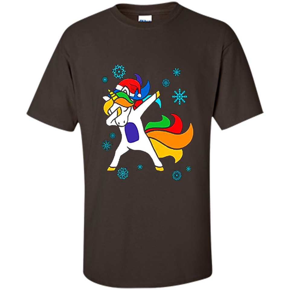 Christmas Dabbing Unicorn - Shirt