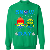 Snow Day Shirt For Charlotte Hornets Vs Minion Fans pingpong