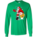 Tampa Bay Buccaneers Santa Claus Toilet