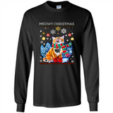 Meowy Christmas Ugly Funny Cats Lover PINGPONG