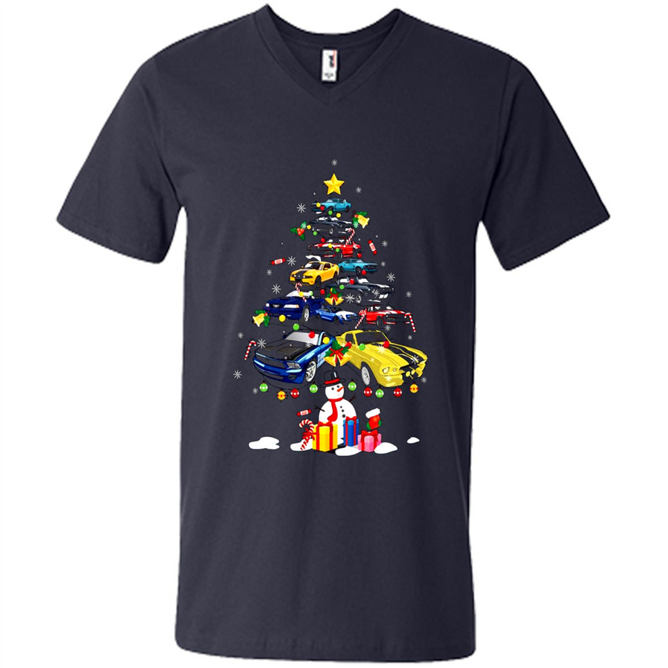 Mustang Tree Christmas Sweatshirt PINGPONG
